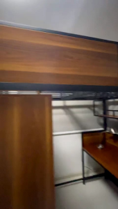 Customize loft bed /table /book shelf /sliding door wardrobe