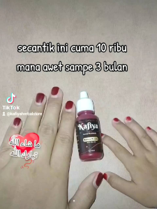{ AWET SAMPAI KUKU TUMBUH } NAURAA KUTEK MUSLIMAH / NAURA / TUFFAH / Henna Kitek Kuku Halal Kutek Muslimah Inai Arab Nauraa Nail Hena