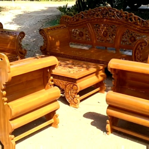 Kursi Tamu Madura Arjuna Bahan Kayu Jati