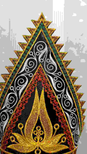 Renda Bordir Siger Tari Renda Bordir Kostum Karnaval Motif Aceh