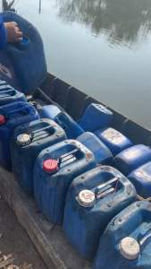 น้ำตาลปึกมะพร้าวบ้านแพ้ว 2โล (แบบชาม)