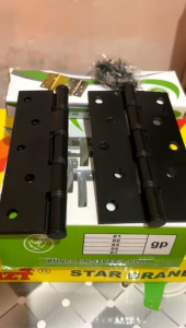 ENGSEL TEBAL HITAM WANLY 5 INCHI ENGSEL PINTU TEBAL