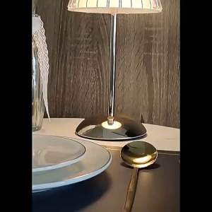 D067 Đèn Bàn Decor LED Cao Cấp – Đèn Ngủ Để Bàn 3 Độ Sáng – Chân Kim Loại Sang Trọng – Trang Trí Phòng Ngủ/PhònKhách