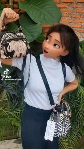 Tas Selempang Wanita Chibao 2207#motif