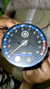 Speedometer Vixion Km Amper Bensin Rpm Original Second