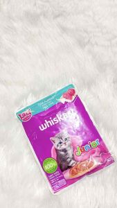WHISKAS Junior Wet Kitten Food in Tuna Flavor - 80g Pouches 24-Pack 2-12 months