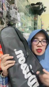 Tas Tenis Single Muat 2 Bh Raket Bahan Tebal Lapis Busa Padat