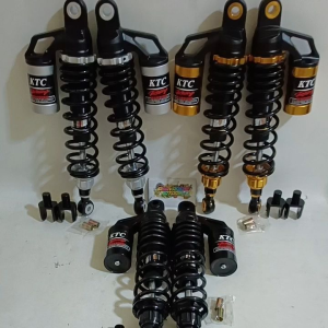 NEW~ SHOCKBREAKER SHOCK COPY KTC EXTREME DOUBLE TABUNG ATAS 280MM & 340MM MATIK & BEBEK PNP RX KING/ VEGA/ JUPITER Z/ KARISMA/ SUPRA/ REVO/ BLADE/ SMASH/ TIGER/ GL PRO/ MEGAPRO/ VERZA/ NUOVO/NMAX/ PCX150/ XMAX/ AEROX 155 DLL