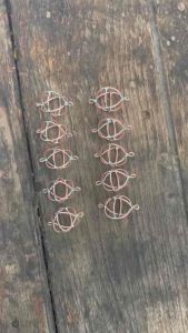 ตะกร้อตกปลา ไม่มีตะกั่วใน ขนาด 5-6 ซม.