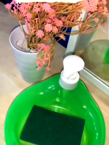 Tempat Sabun Cuci piring cair pump praktis dan tidak mudah pecah