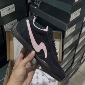Raingel Contempora Black Pink Sepatu Lokal Brand Original Sneakers Kasual Pria Wanita