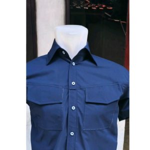 Kemeja Paspampres Terbaru Viral Katun Stretch: Kemeja Tangan Pendek & Outdoor