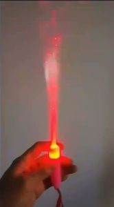 เรื่องแสง พร้อมส่ง แท่งไฟเบอร์ออปติก 3 โหมด LED คริสต์มาส ฮาโลวีน พร้อม เครื่องเล่น พร้อมไฟ สำหรับ 3 ซอฟต์