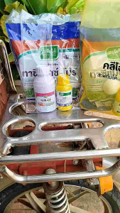 คลีโอโปร ชุด3ไร่และ6ไร่ พ่นทับข้าวโพดได้ทุกพันธุ์ ได้ทั้งใบแคบและใบกว้าง หลังหยอด 2-3อาทิตย์ ราคา1350บาท