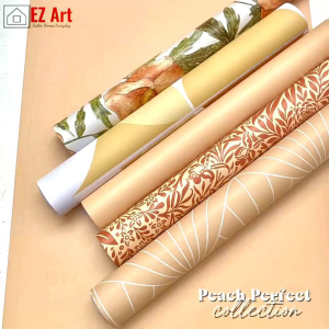 EZ Art Self-adhesive Boho Half Circle decorative wallpaper bedroom bohemian style neutral natural