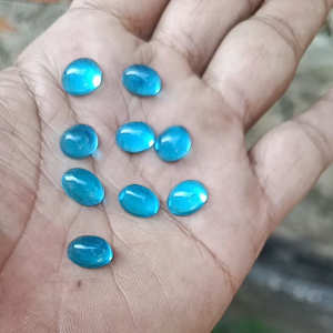 batu akik lepasan aquamarin mini 10x8 mm harga terbaik