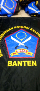 Bendera BPPKB BANTEN Uk.100cm X150cm