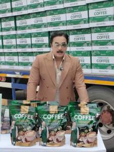 2แถม2Yumiko กาแฟผัก คลอโรฟิลล์ Veggie Coffee สูตรเข้ม เพื่อสุขภาพ ขับถ่าย คุมหิว อิ่มนาน 1ห่อ/30ซอง