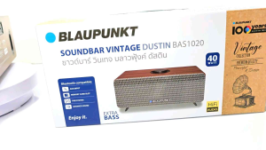BLAUPUNKT ลําโพงบลูทูธพกพา 40 วัตตํ BLUETOOTH SPEAKER รุ่u DUSTIN แบตเตอร่ 4000mAh เวอร์ชั่นระบบ 5.3