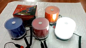 Lampu Led Blitz Warning Rotary 9 Plash 12-24 Volt Lampu Truk