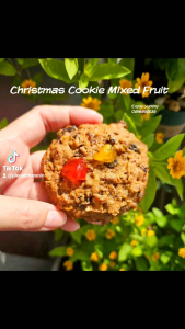 คุกกี้คริสต์มาสผลไม้รวม Christmas Cookie Mixed Fruit