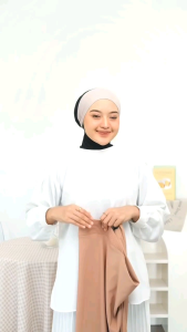 Kulsoem - Hijab Instan Hawa Size M Jersey Super Premium - Kerudung Bergo Premium