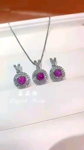 [MY🇲🇾 Ready Stock] Ruby 红宝石吊坠 ，助健康 血液循环 信心 魅力