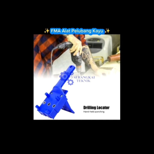 FMA Alat Pelubang Kayu Woodworking Straight Hole Punch Locator - FMKA