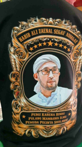 Kaos Distro Pria AZ ZAHIR MANIA Premium t-shirt majelis kaos dakwah kaos islami bahan cotton combad 24s
