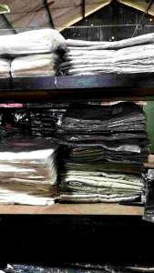 Kulot Linen Rami Highwaist Pinggang Karet Wide Leg Cullote