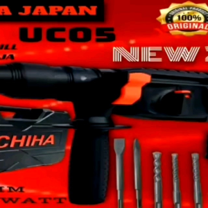 PROMO!mesin bor rotary 3 fungsi Hammer impact driil bobok beton tembok besi kayu uchiha type uc 05 japan barang import fullset
