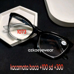 Kacamata Baca Wanita Terbaru Lensa Plus 100 sd 300 Frame 1073