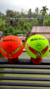 Bola Futsal Mikasa Pontenza Size 4 Jahit Mesin Bahan Premium Best Quality SNI