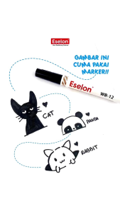 Spidol Whiteboard Set Penghapus Eselon: Alat Tulis Kantor Whiteboard
