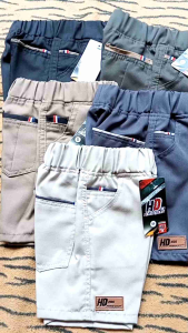 [PAKET 5 PCS] ELLO PANTS | Celana Chinos Pendek Anak Laki Laki Usia 1-8 Tahun Bahan Katun Drill Premium