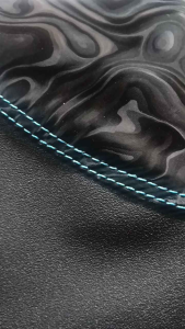 Yamaha Sniper 150/155 Seat Cover with Premium Combination Caban Lihai x F1 Chess x 3D Smoke in Nylon Thread