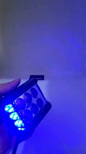 Lampu Tembak CR7 4353 6Mata Plus Senja Biru Bisa Strobo 13W