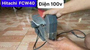 Máy cưa lọng chỉ Hitachi hàng bãi xài điện 100 volt