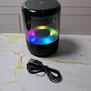 KISONLI SPEAKER BLUETOOTH LP5S RGB LIGHT MINI 50 SUBWOOFER 5W