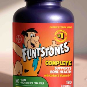 Flintstones Kids Complete Multivitamin with Iron Childrens Daily Growth Support USA 180 Chewables
