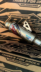 Knalpot Bbk 110-125 Step Std Tipe KMPTSI Original AL225 RACING