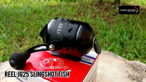 REEL JG25 GULUNGAN KETAPEL PASER IKAN REEL SPINCAST JG25 STAINLESS STEEL
