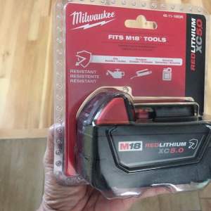 Milwaukee M18 18-Volt 5.0 Ah Lithium-Ion XC Extended Capacity Battery Pack