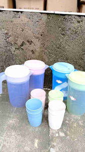 barokah promo teko set 3in1 teko 1500ml+2 cangkir