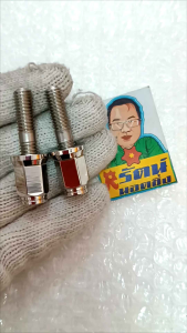 อารัตน์นอตซิ่ง น็อตเสาคอท่อW.125 SRW.125iปี2005-2020 สแตนเลสเกรด304