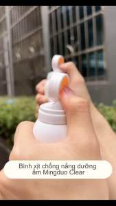Xịt chống nắng và bảo vệ UV dưỡng ẩm chống tia UV toàn diện SPF50+ làm trắng da dung tích 150ml