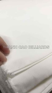 Vải Lót Mộc Màu Trắng Cho Bàn Billiards Lỗ | Tấm Vải Lót Bàn Bi-a Kích Thước 280x160 cm