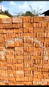 อิฐแดงสร้างบ้านอิฐแต่งบ้านอิฐก่อสร้างอิฐอยุธยากรุงเก่าอิฐก่อโชว์