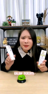 Paket 2Pcs BMG Lotion Whitening Night Cream BPOM