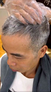 Isi 2 ORIGINAL Sampo Penghilang Uban Permanen Penghitam Rambut Black Herbal Natural Polygonum 300 ml